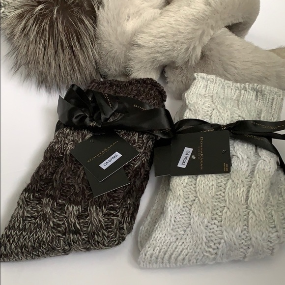 Donna Karan Accessories - Lot of 2 DonnaKaran New York cabin winter socks
